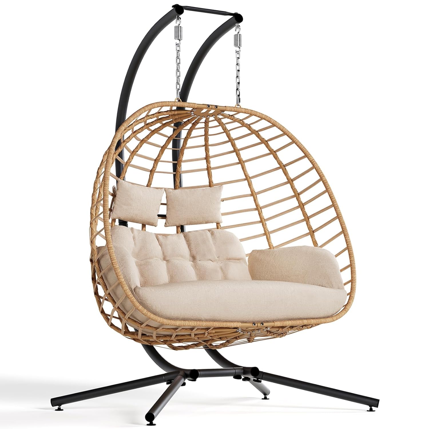 Double Hanging Egg Chair with  - Hanging Egg Chair のレビューと価格
