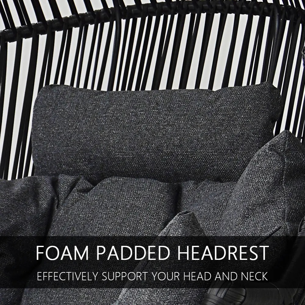 Outdoor Egg Chair PE Wicker Wo - Outdoor Furniture Europe のレビューと価格