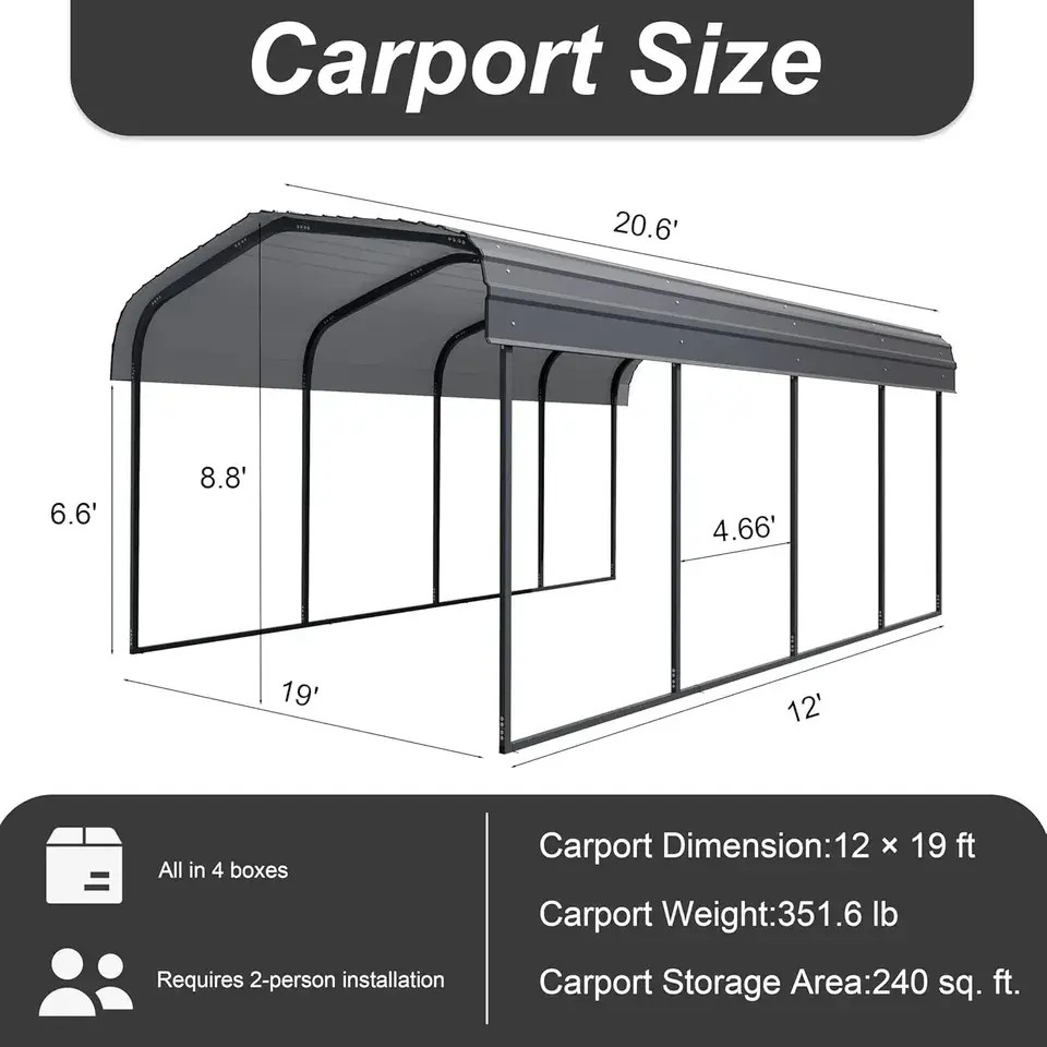 2026 Hot Sale 11x19ft Galvaniz - Outdoor Furniture In Sale のレビューと価格