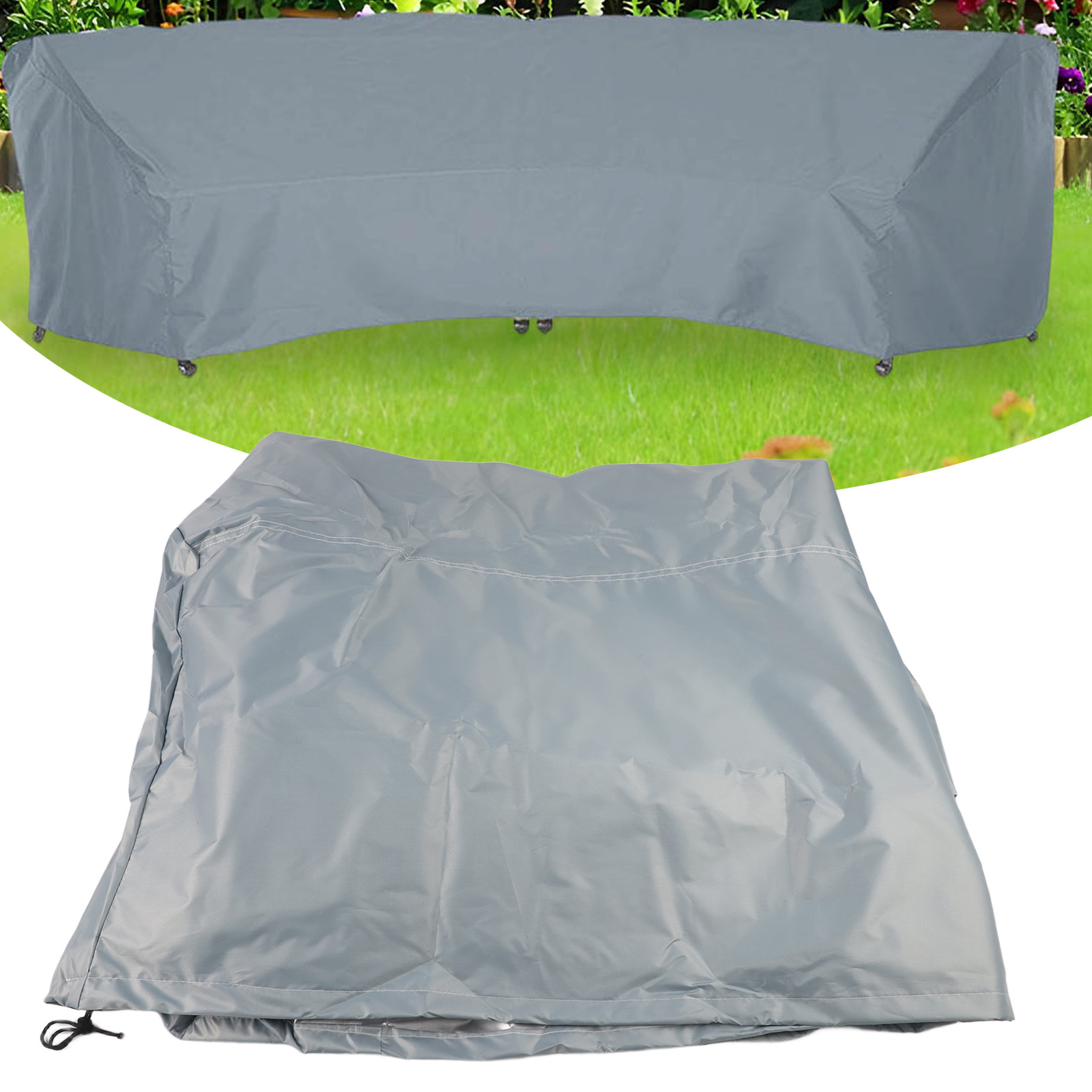 Curved Sofa Cover 210D Furnitu - Outdoor Furniture Year Round のレビューと価格