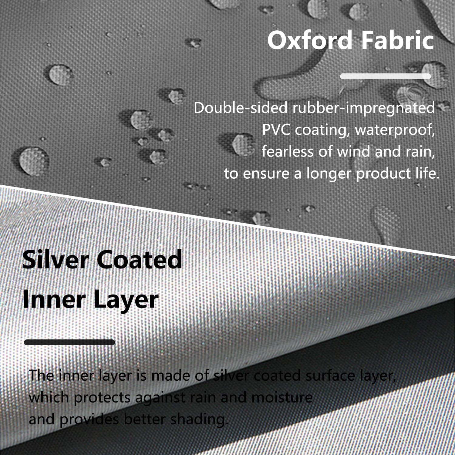 Leleya Swing Canopy Cover Oxfo - Outdoor Furniture Sofa のレビューと価格