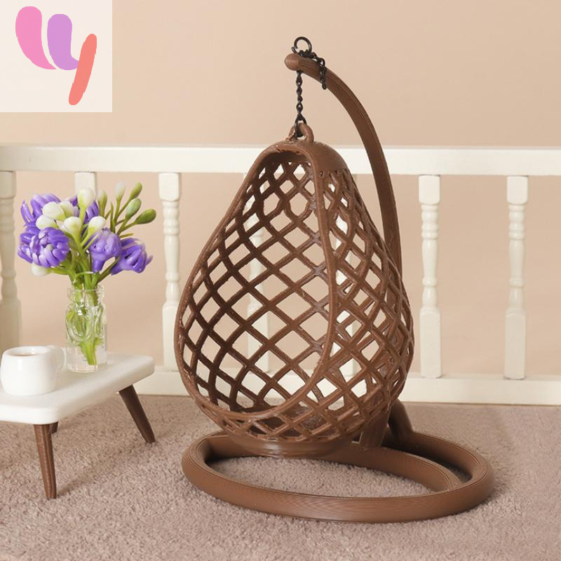 1Pcs DIY Diorama Scene Accesso - Hanging Egg Chair のレビューと価格