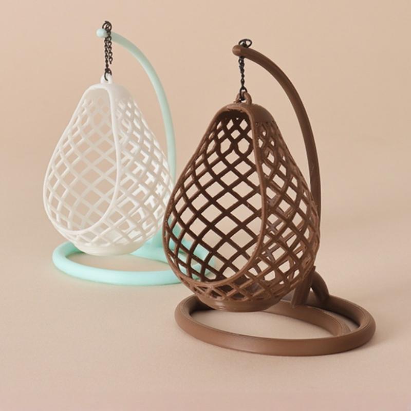 1Pcs DIY Diorama Scene Accesso - Hanging Egg Chair のレビューと価格