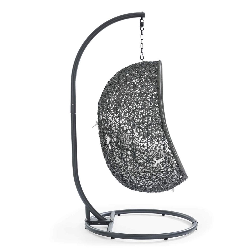 Dalia Resin Wicker Hanging Egg - Hanging Egg Chair のレビューと価格