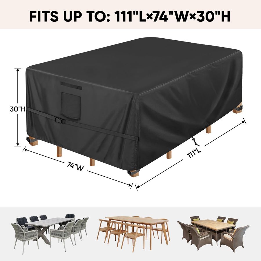 Patio Furniture Covers, Outdoo - Outdoor Furniture Sofa のレビューと価格