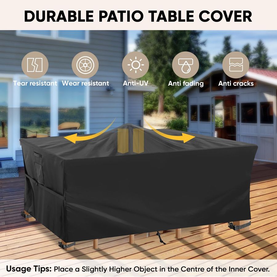 Patio Furniture Covers, Outdoo - Outdoor Furniture Sofa のレビューと価格