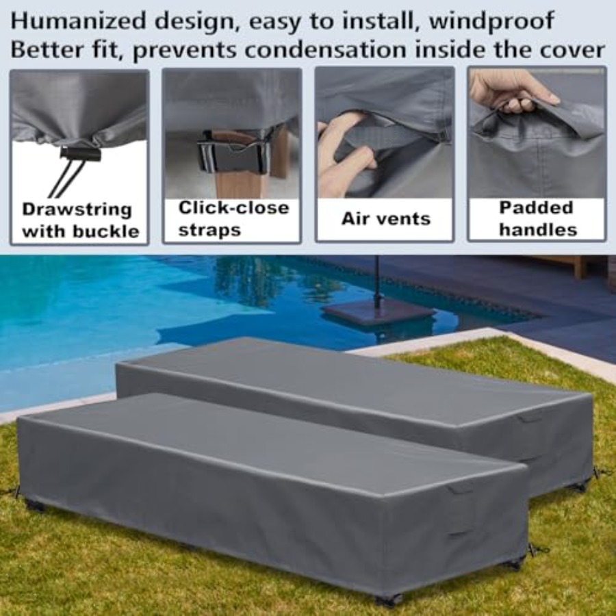 Outdoor Chaise Lounge Covers 6 - Outdoor Furniture Sofa のレビューと価格