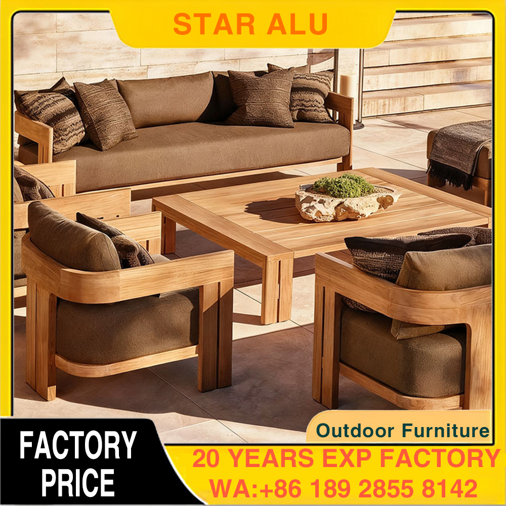 Outdoor Teak Sofa Set 2026 | P - Outdoor Furniture Europe のレビューと価格