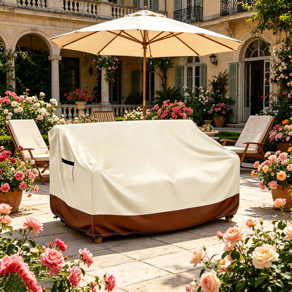 1pc 420D Waterproof Cover Outd - Outdoor Furniture Sofa のレビューと価格
