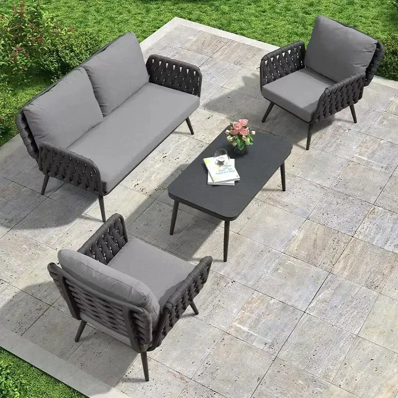 -Modern Style Grey Aluminum Ga - Outdoor Furniture From China のレビューと価格