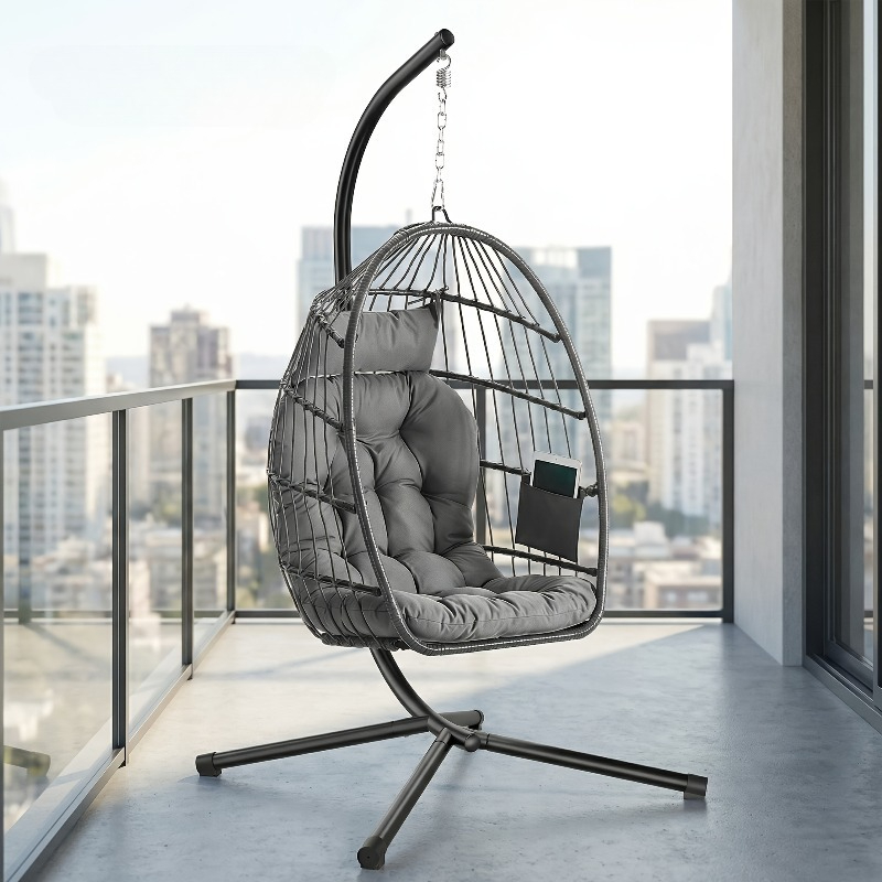 Hanging Egg Chair with Stand – - Hanging Egg Chair のレビューと価格