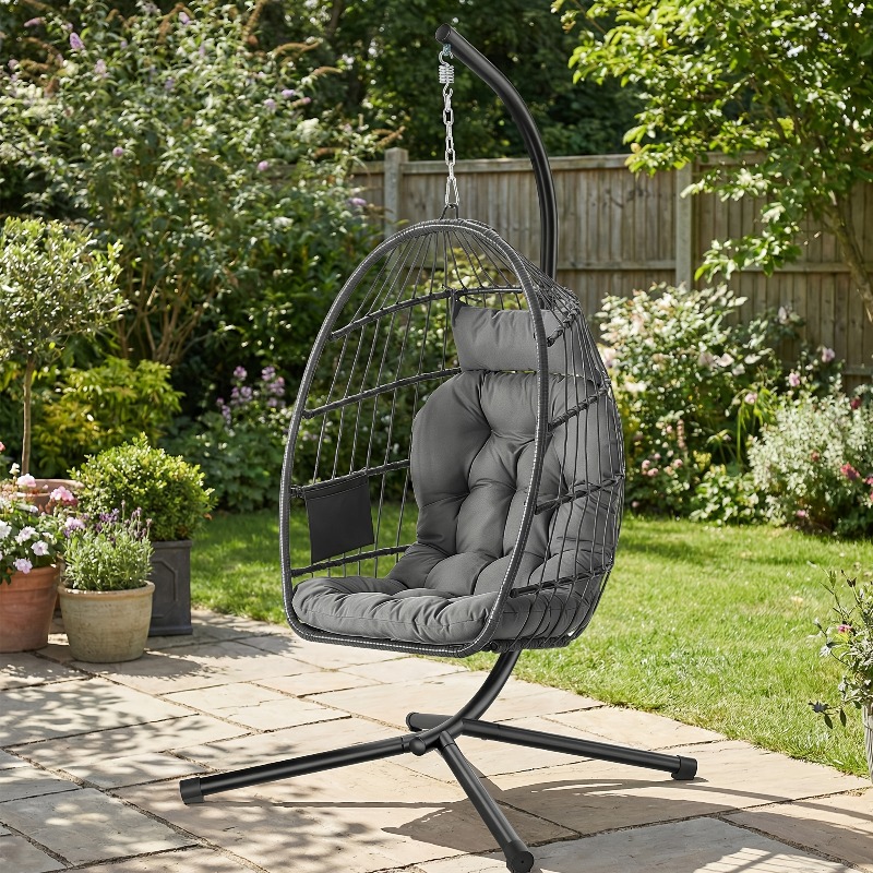 Hanging Egg Chair with Stand – - Hanging Egg Chair のレビューと価格