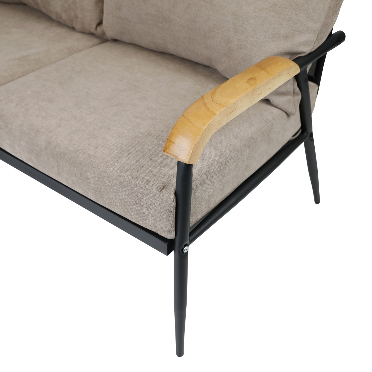 #2 Seat Fabric Outdoor Set Met - Outdoor Furniture In Sale のレビューと価格