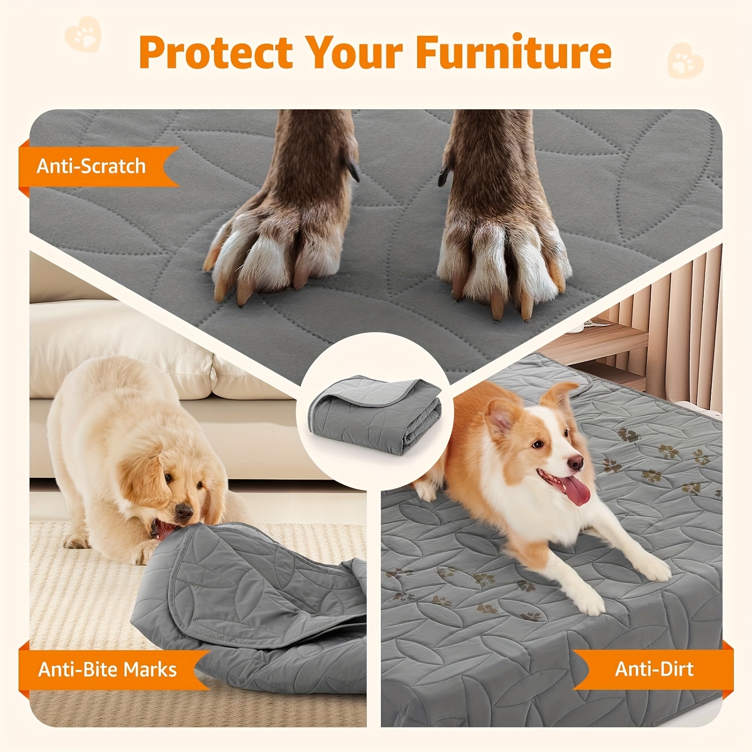 1/2 Pack Dog Blanket, Reversib - Outdoor Furniture From China のレビューと価格