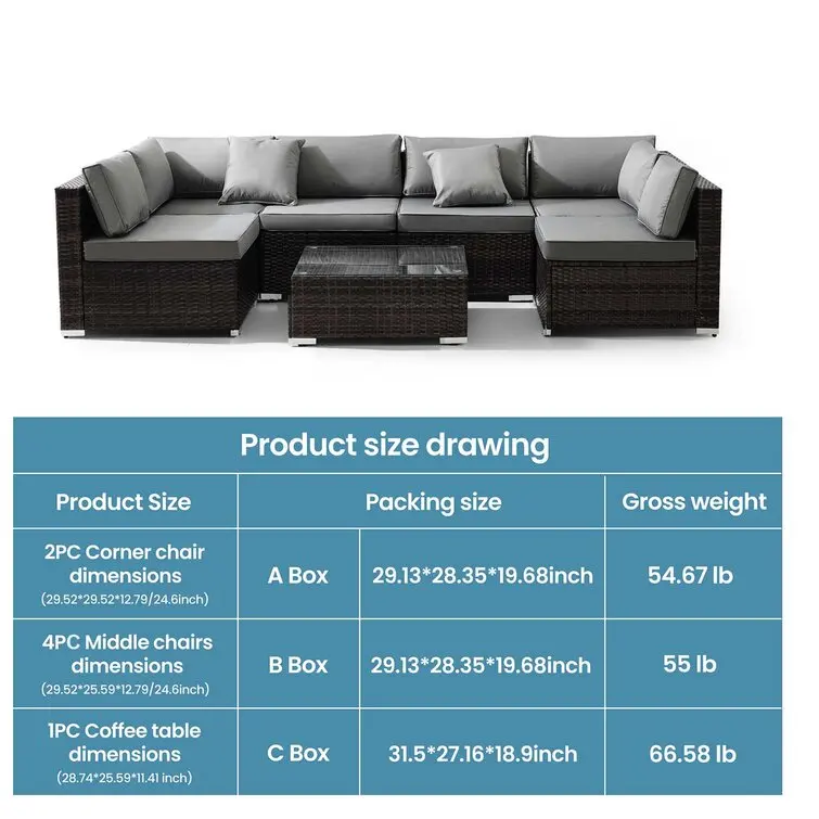 Practical Diverse Patio Rattan - Outdoor Furniture Factory のレビューと価格