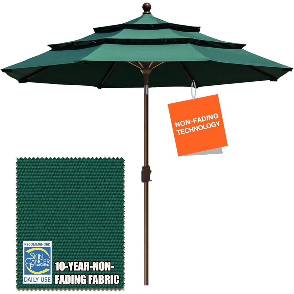 USA 10-Year-Non-Fading 9Ft 3 T - Outdoor Furniture Year Round のレビューと価格