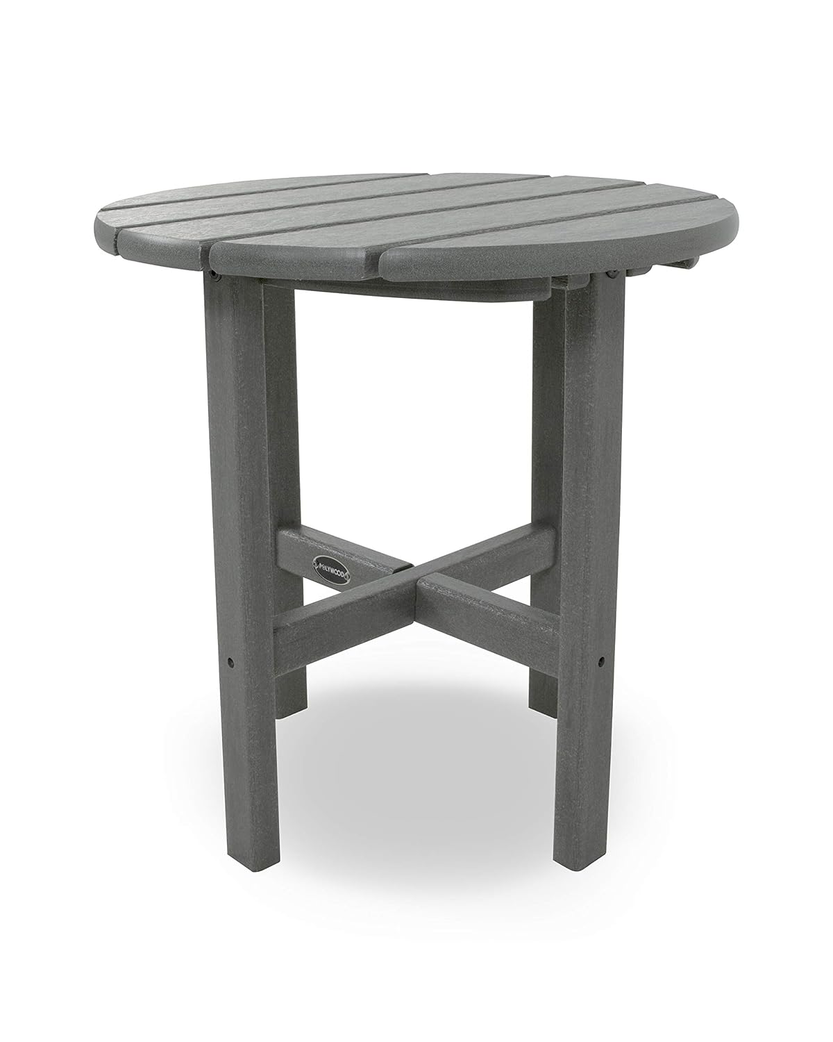 Round Side Table, 18 Inch, Out - Outdoor Furniture Recycled Plastic のレビューと価格