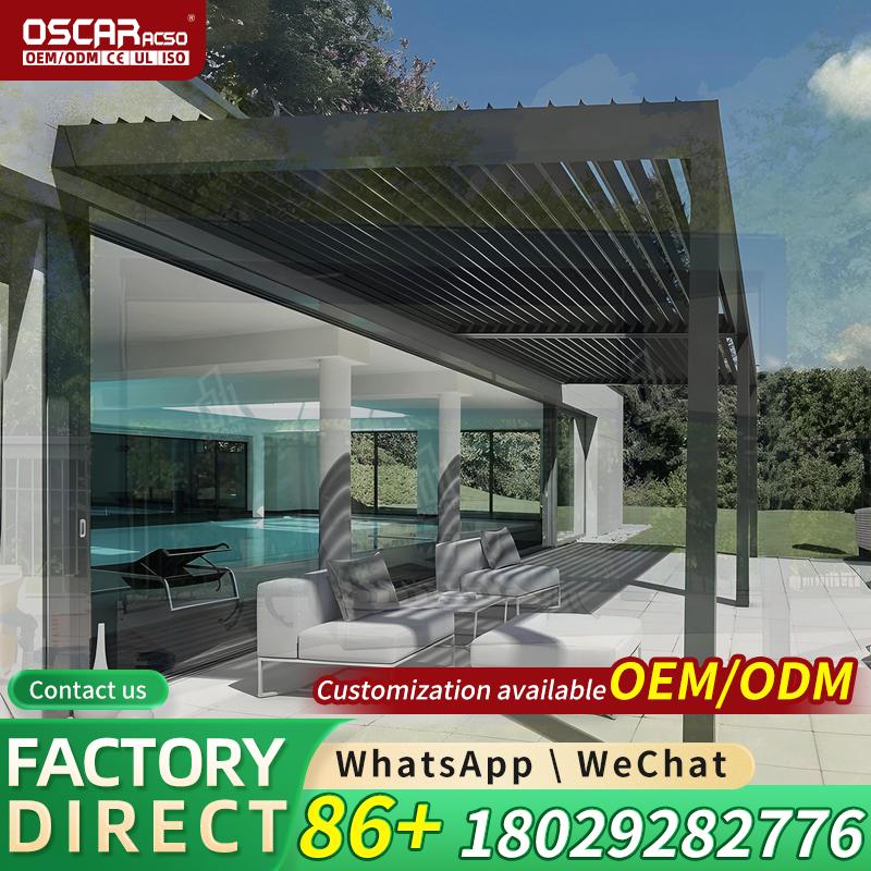 Rainproof Aluminum Louver Perg - Outdoor Furniture Prices のレビューと価格