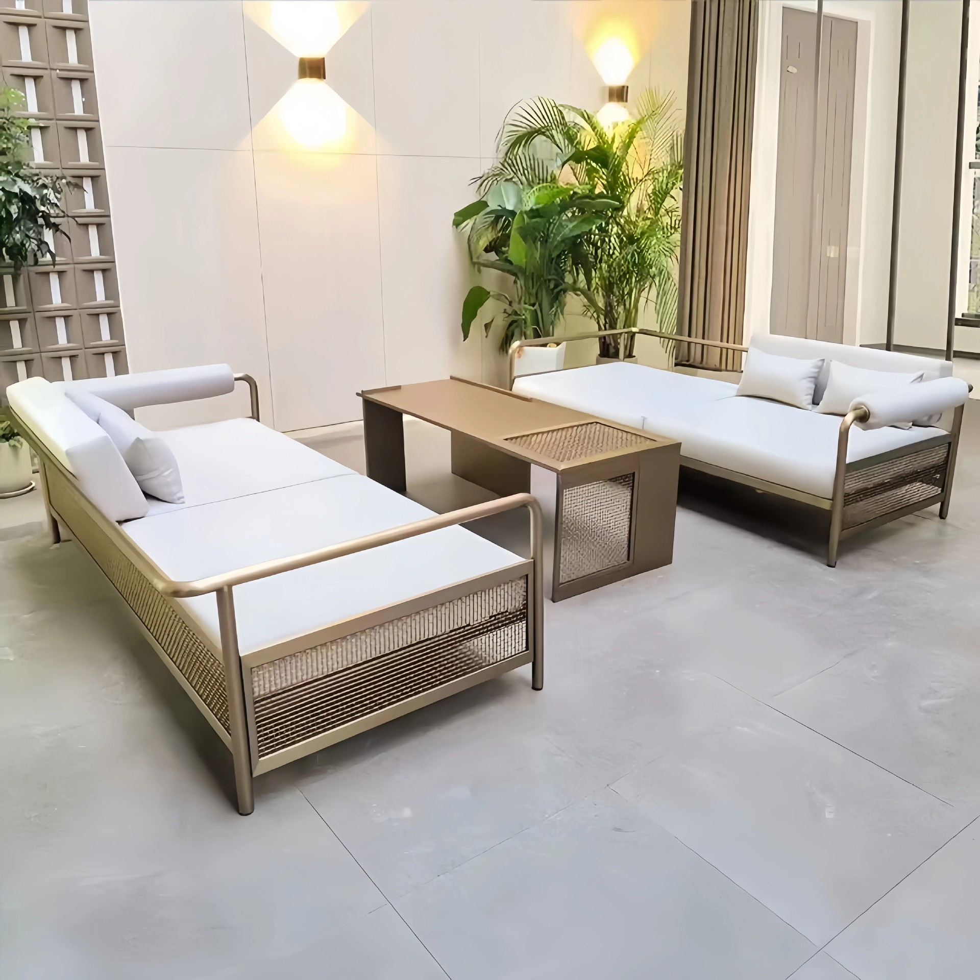 Outdoor stainless steel sofa,  - Outdoor Furniture In Sale のレビューと価格