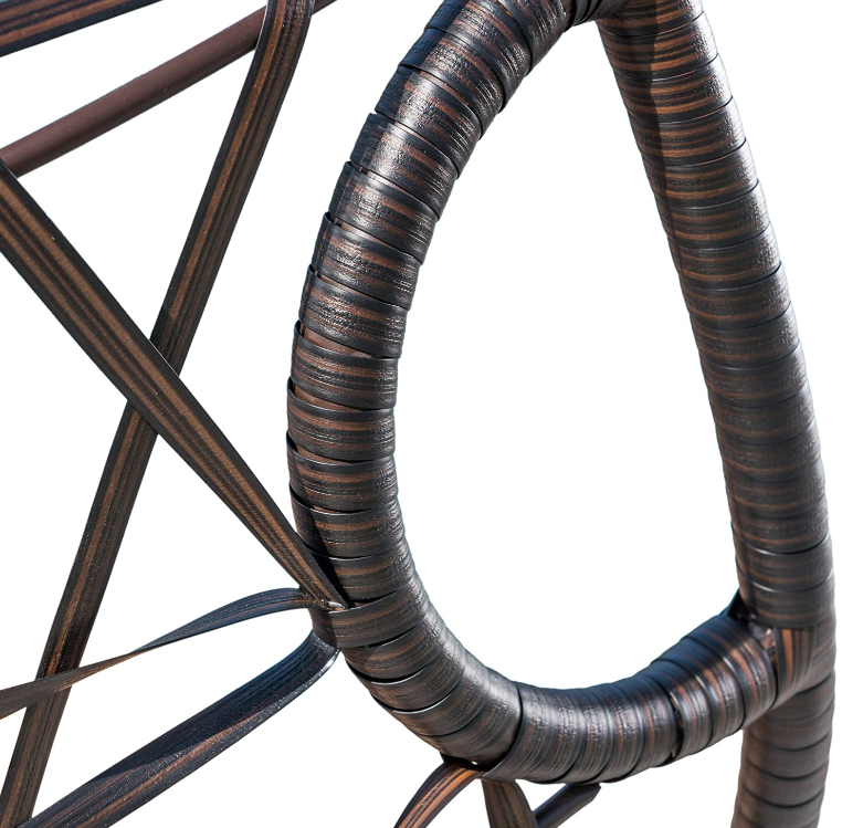 New Design Brown Rattan Swing  - Hanging Egg Chair のレビューと価格