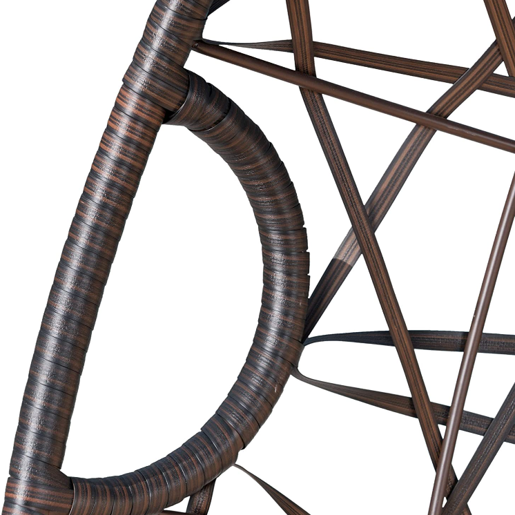 New Design Brown Rattan Swing  - Hanging Egg Chair のレビューと価格