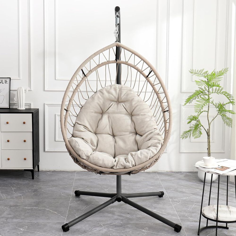 All-Weather Polyester Hanging  - Hanging Egg Chair のレビューと価格