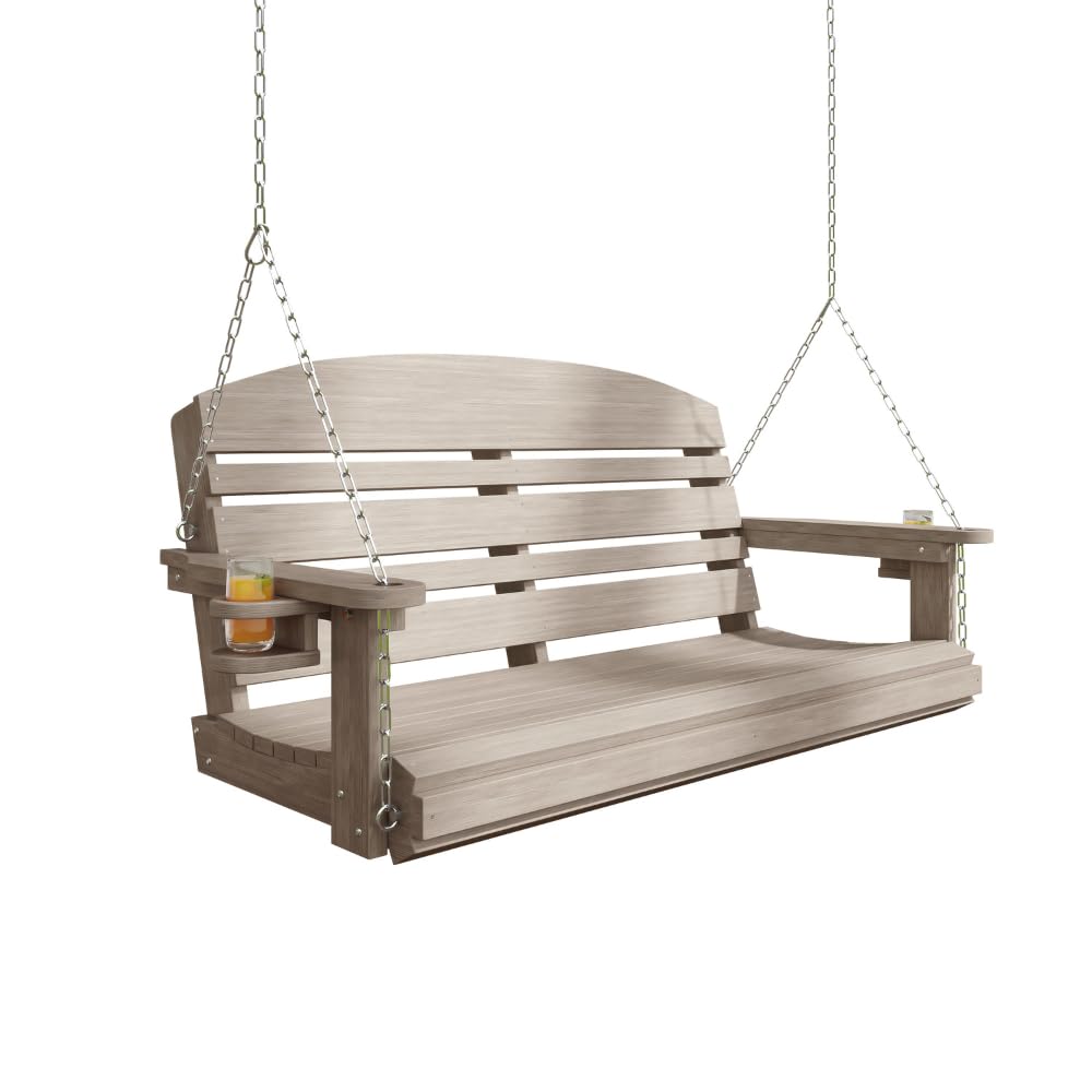 Recycled Plastic Porch Swing W - Outdoor Furniture Recycled Plastic のレビューと価格