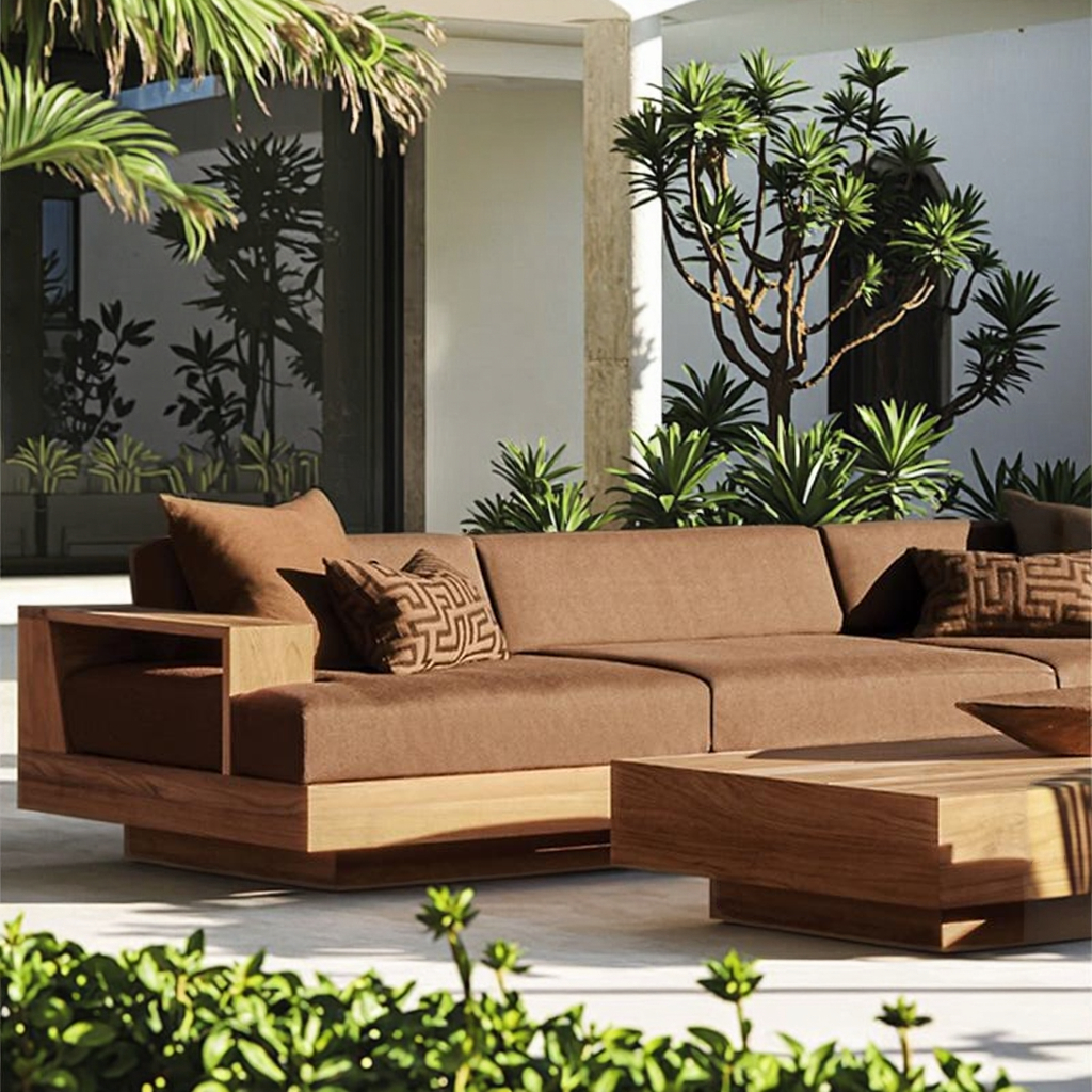 -Modern Luxury Leisure Teak Fu - Outdoor Furniture Factory のレビューと価格