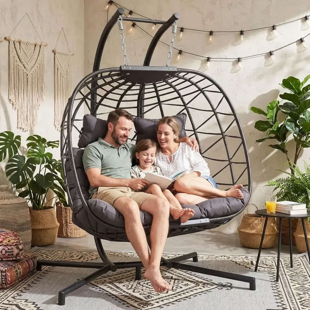 Extra Large Double Hanging Egg - Hanging Egg Chair のレビューと価格