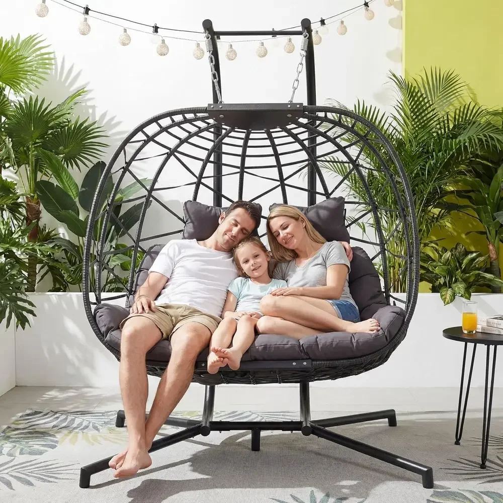 Extra Large Double Hanging Egg - Hanging Egg Chair のレビューと価格