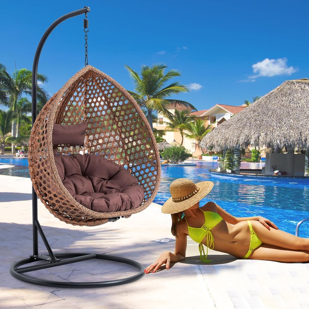 Durable Hanging Egg Swing Chai - Hanging Egg Chair のレビューと価格