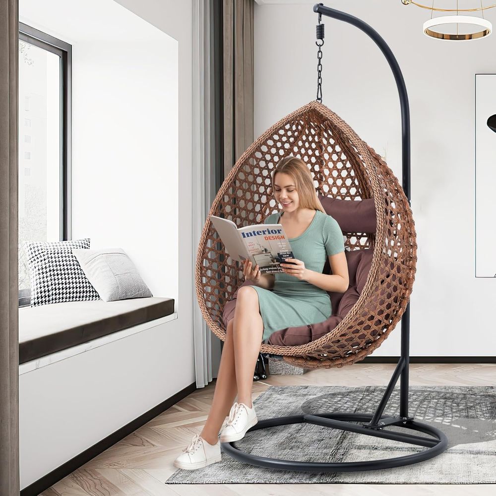 Durable Hanging Egg Swing Chai - Hanging Egg Chair のレビューと価格