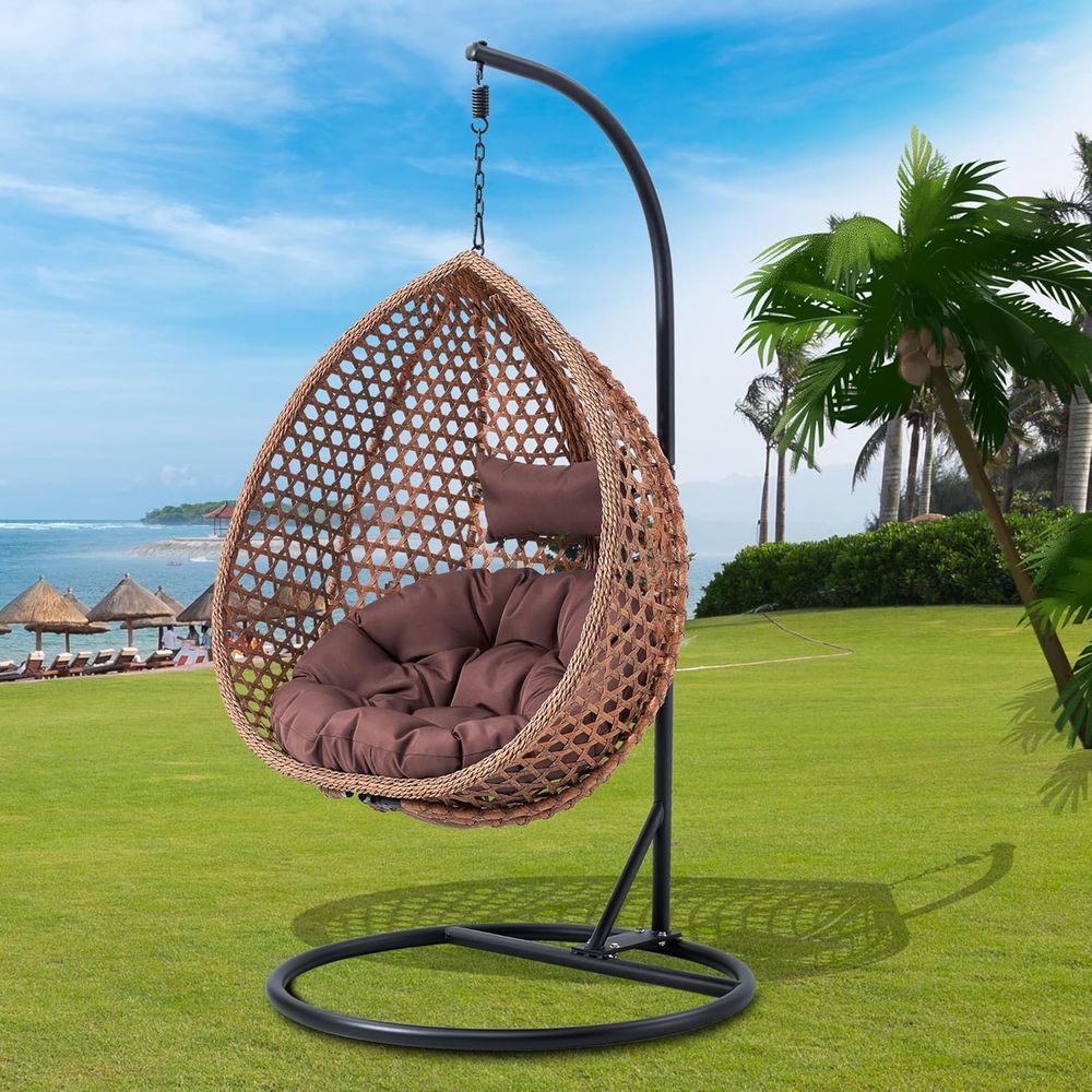 Durable Hanging Egg Swing Chai - Hanging Egg Chair のレビューと価格