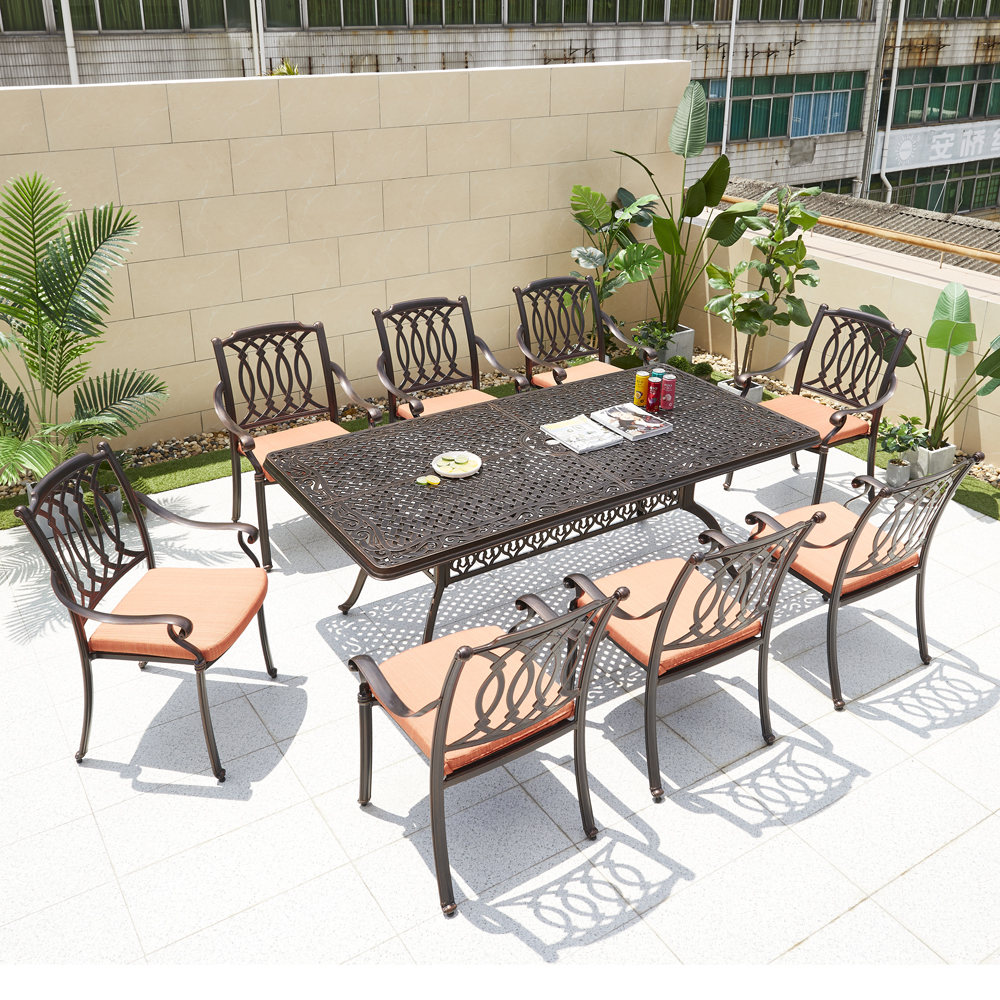 Modern Style Cast Aluminum Gar - Outdoor Furniture From China のレビューと価格