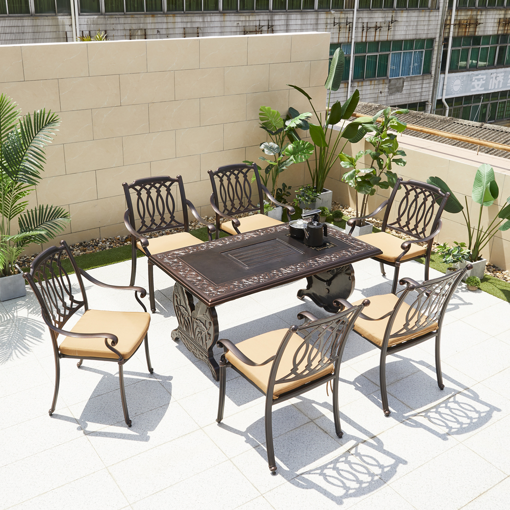 Modern Style Cast Aluminum Gar - Outdoor Furniture From China のレビューと価格