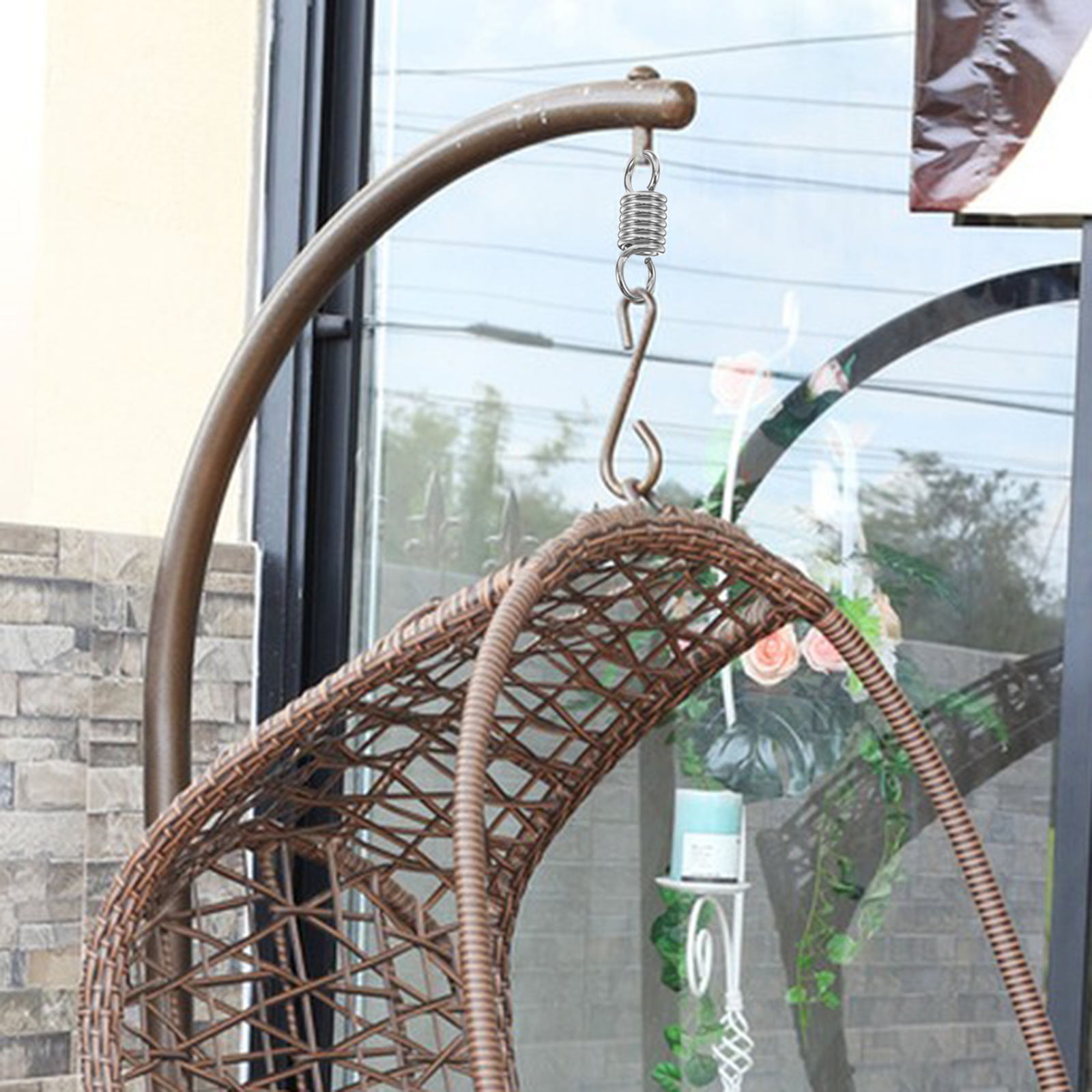 2pcs Hammock Fixing Spring Hea - Hanging Egg Chair のレビューと価格