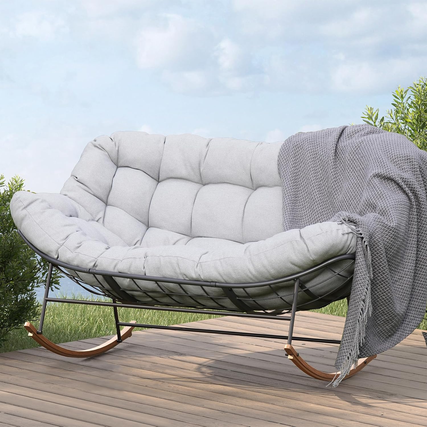 OutdoorRocking Chair , Oversiz - Outdoor Furniture Europe のレビューと価格