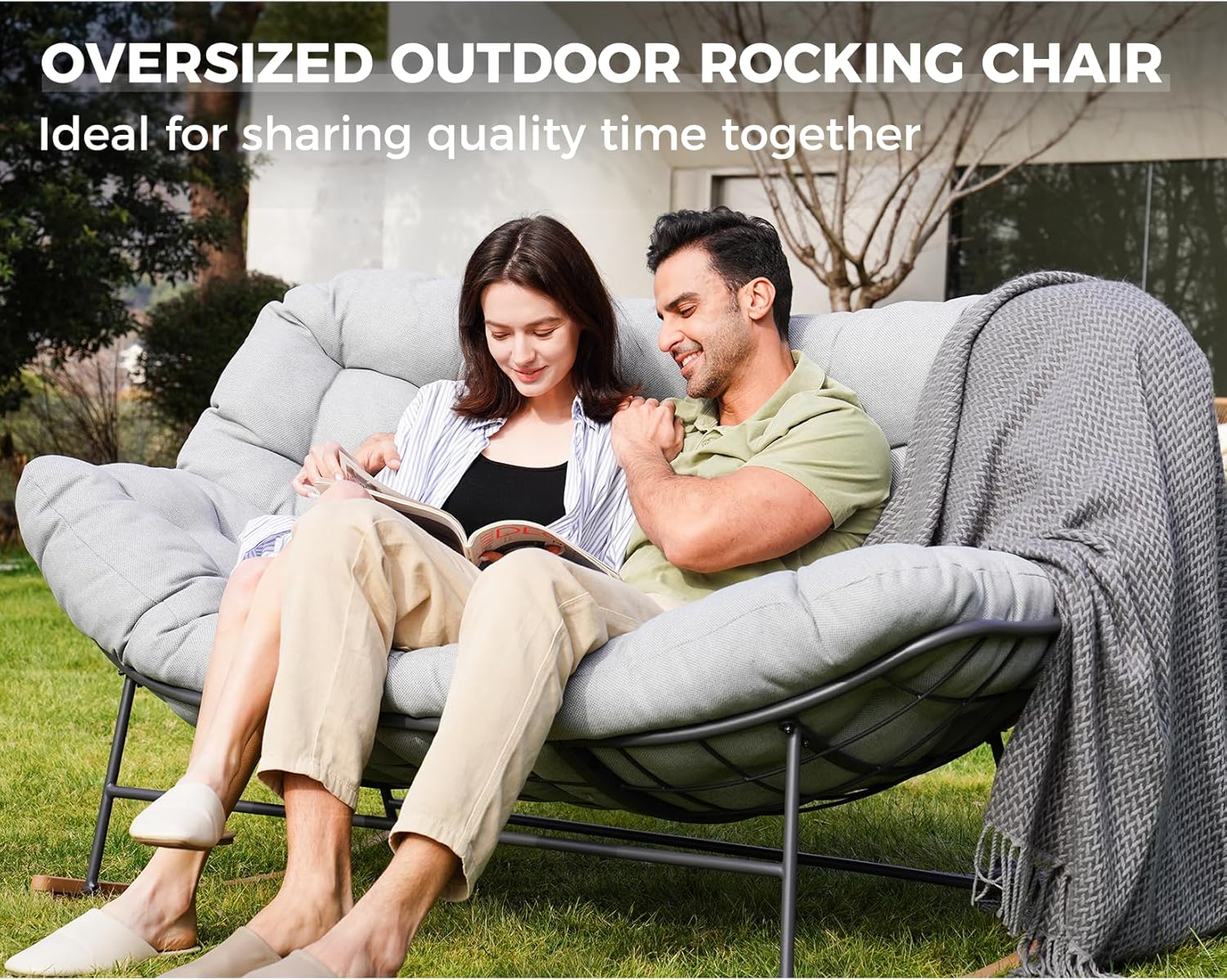 OutdoorRocking Chair , Oversiz - Outdoor Furniture Europe のレビューと価格