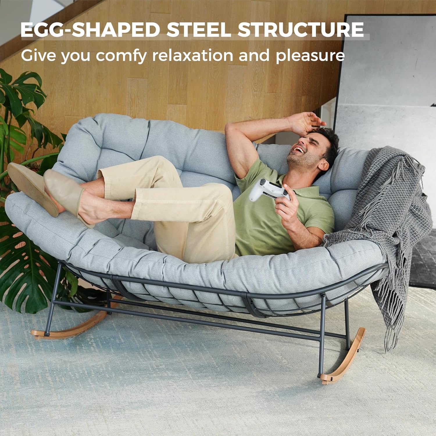 OutdoorRocking Chair , Oversiz - Outdoor Furniture Europe のレビューと価格