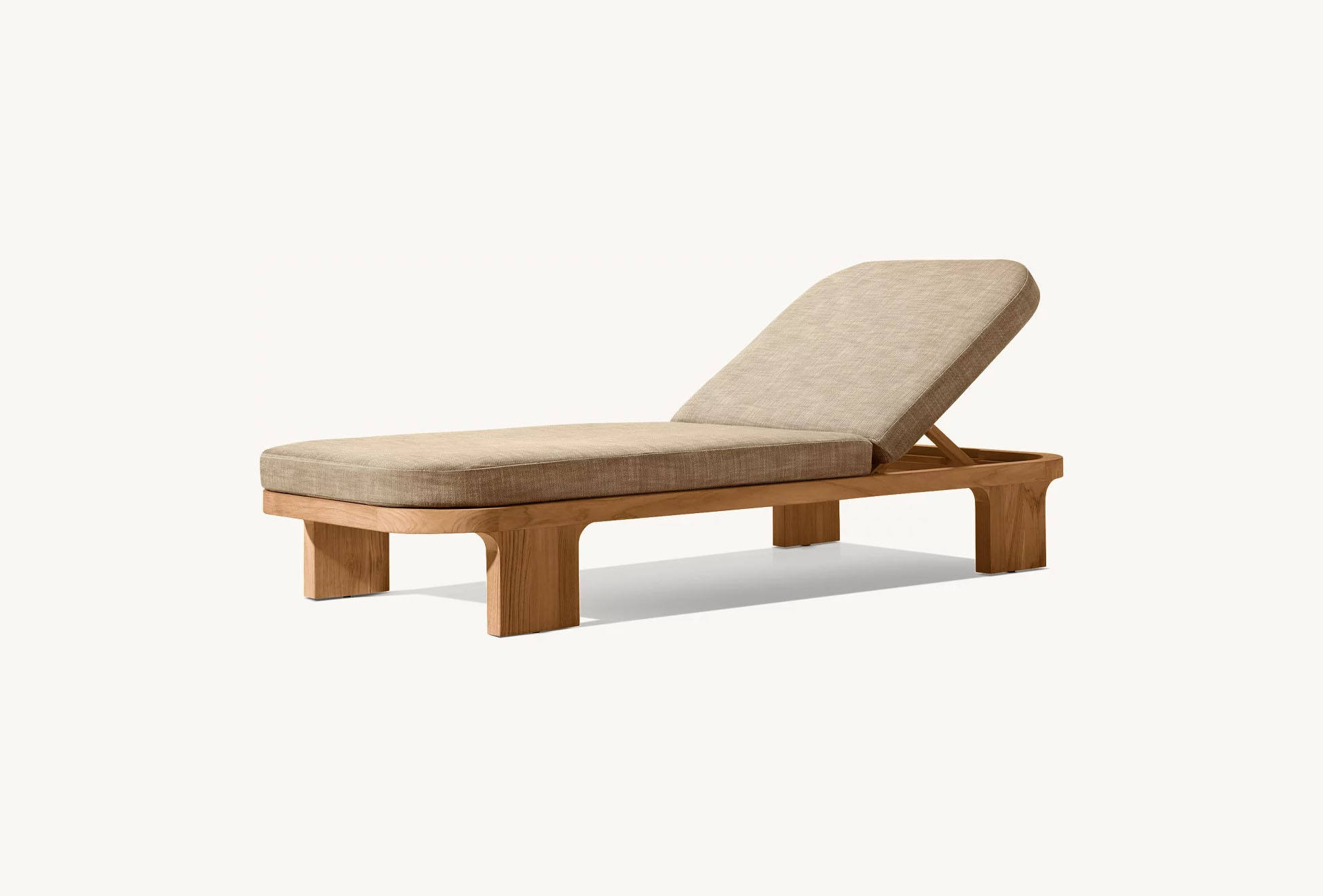 Custom Teak Wood Patio Lounger - Outdoor Furniture Europe のレビューと価格