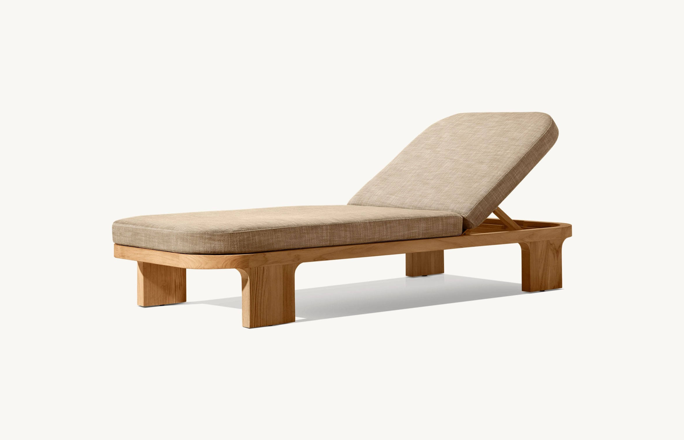 Custom Teak Wood Patio Lounger - Outdoor Furniture Europe のレビューと価格