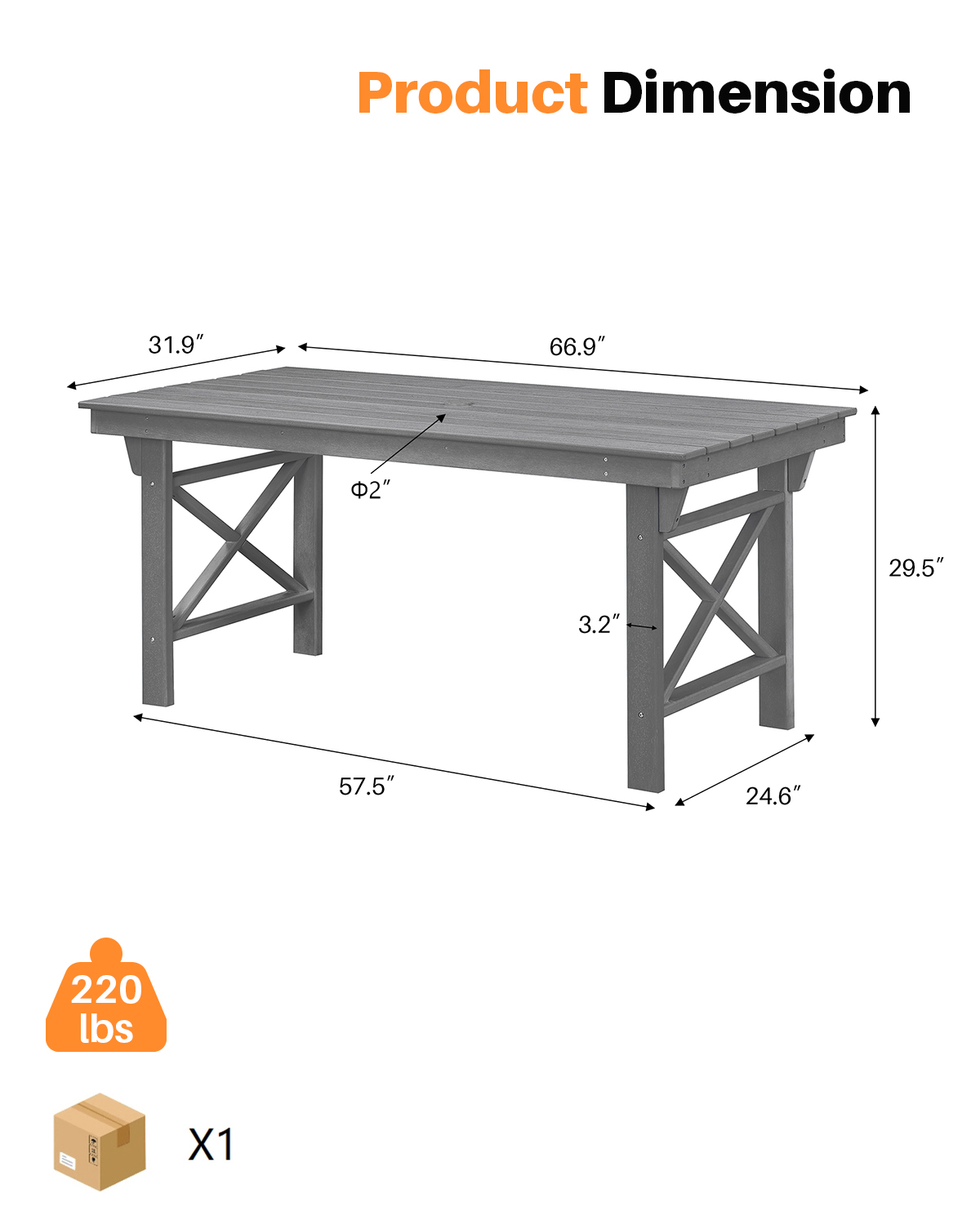 Free US Shipping HDPE Outdoor  - Outdoor Furniture Recycled Plastic のレビューと価格
