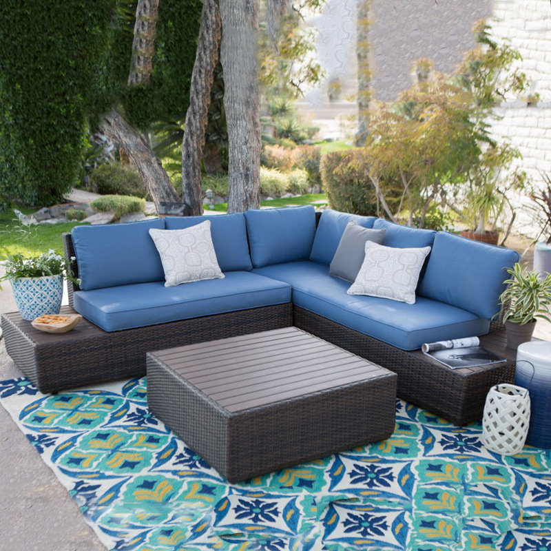Outdoor Sofa Courtyard Rattan  - Outdoor Furniture In Sale のレビューと価格