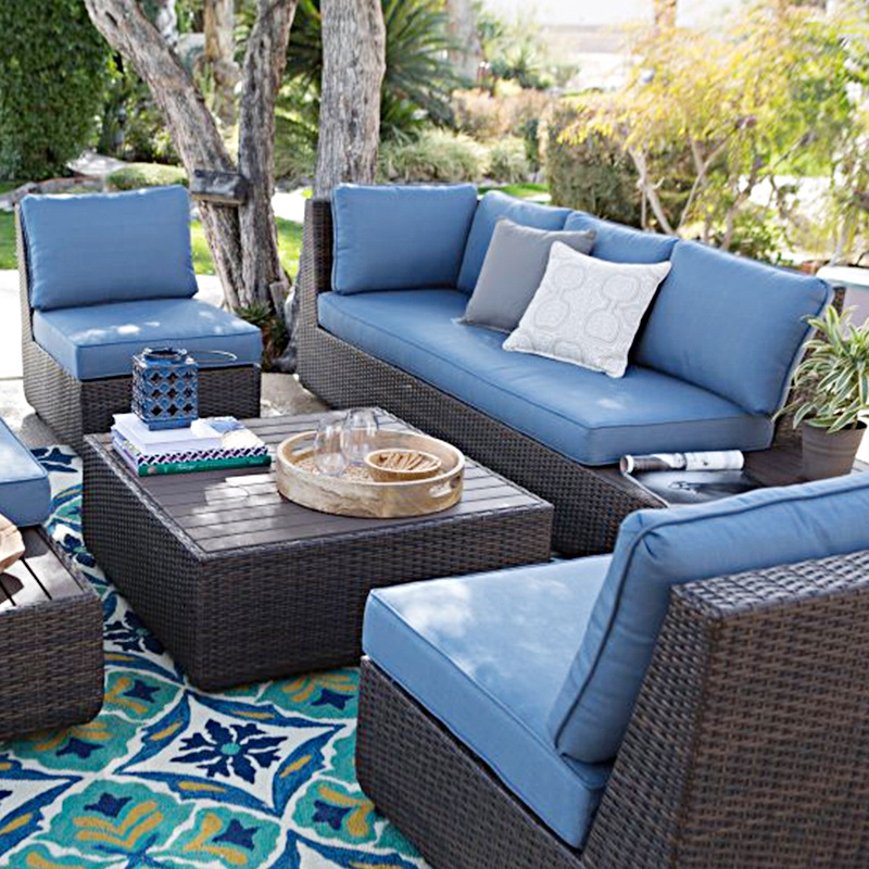Outdoor Sofa Courtyard Rattan  - Outdoor Furniture In Sale のレビューと価格