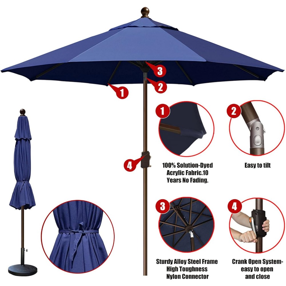 USA 10-Year-Non-Fading 10Ft Ma - Outdoor Furniture Year Round のレビューと価格