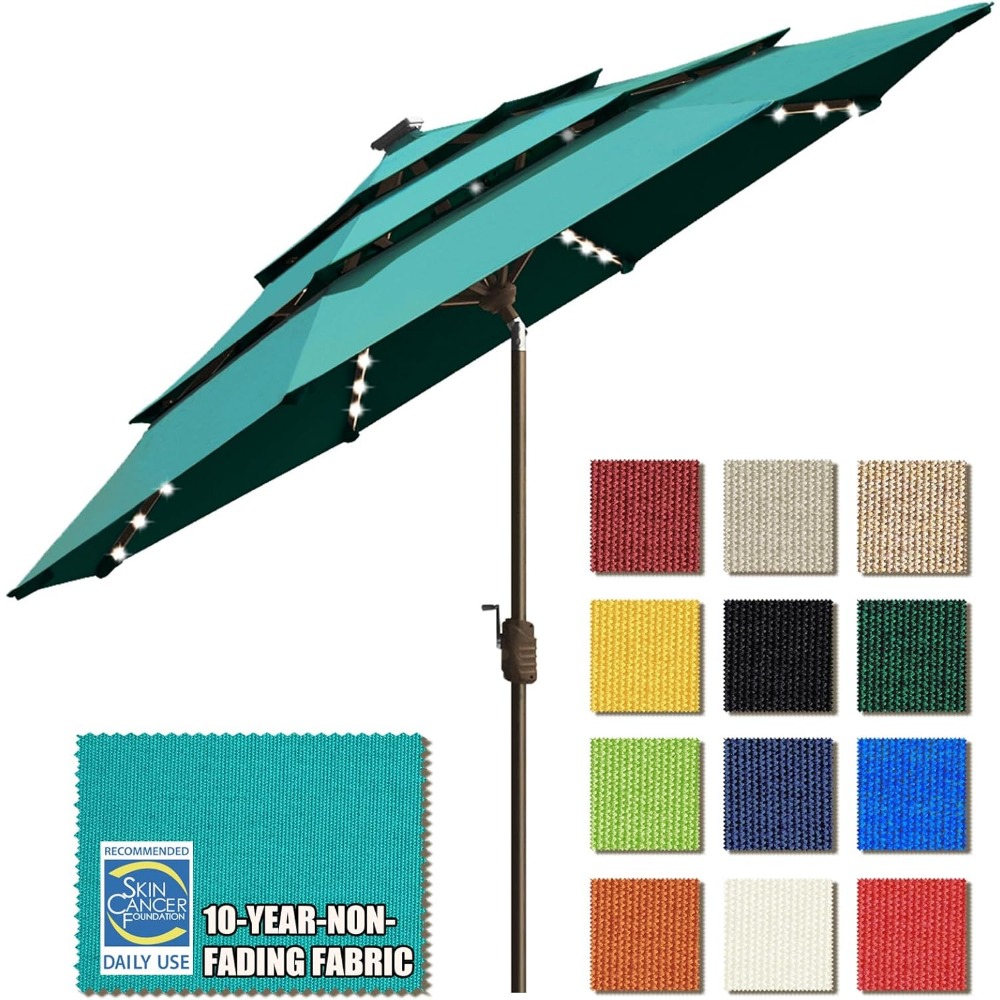 USA 10-Year-Non-Fading Solar 9 - Outdoor Furniture Year Round のレビューと価格