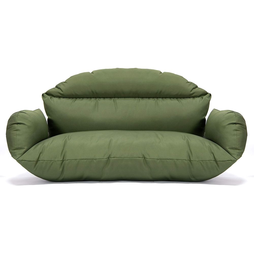 Green 2-Person Hanging Egg Cha - Hanging Egg Chair のレビューと価格
