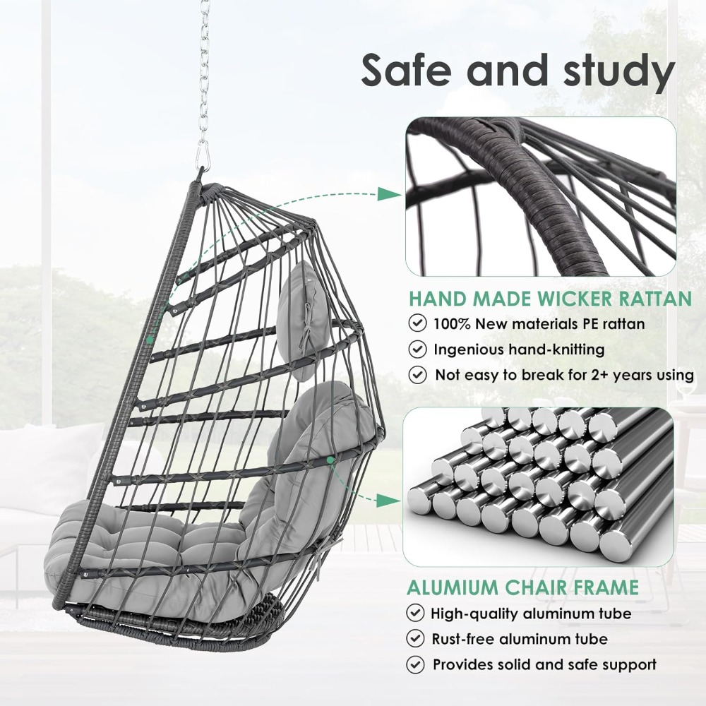 Hanging Egg Chair Without Stan - Hanging Egg Chair のレビューと価格
