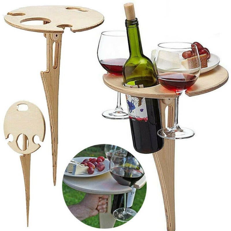 Outdoor Wine Table Portable Pi - Outdoor Furniture Europe のレビューと価格