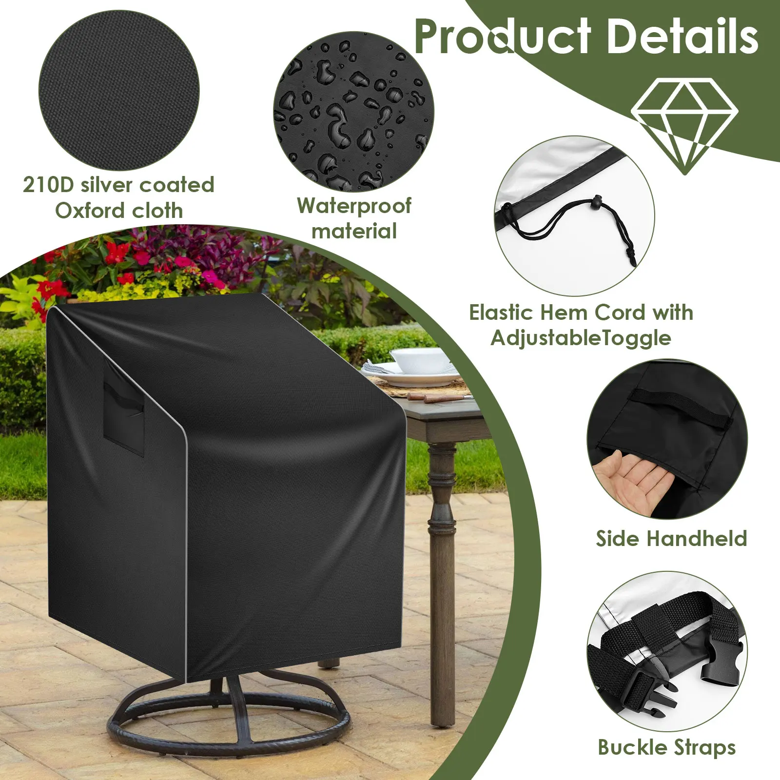 Outdoor Thickening Chair Dust  - Outdoor Furniture Europe のレビューと価格